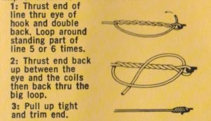 Improved Clinch Knot (Figure 2)