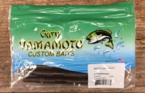 Package of Gary Yamamoto 5-inch Senko Worms © BassFishingFacts.com