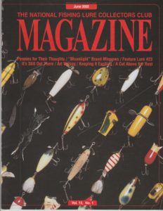 National Fishing Lure Collectors Club Magazine June 1998 
