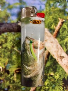 Largemouth Bass on a BIC Lighter – Bass Fishing Facts